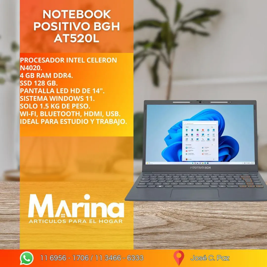 Notebook BGH AT520L